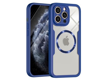 51246 techsuit colorverse 360 magsafe series puzdro ochranne sklo pre iphone 11 pro modre