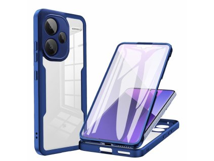 52482 techsuit colorverse 360 series puzdro ochrana displeja pre xiaomi redmi note 13 pro 5g modre blue