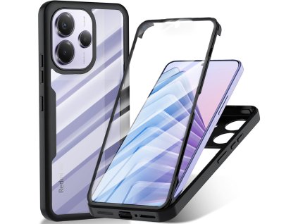 53559 7 techsuit colorverse 360 series puzdro ochrana displeja pre xiaomi redmi note 14 5g cierne black