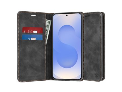 56373 techsuit confy cover pohodlny ochranny kryt samsung galaxy s25 cierny