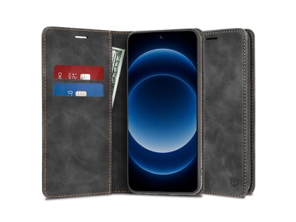 32482 techsuit confy cover otvaracie puzdro pre xiaomi 14 ultra cierna