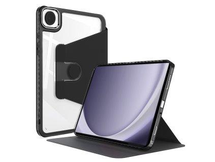 30574 7 techsuit crystal vision puzdro pre samsung galaxy tab a9 plus cierna