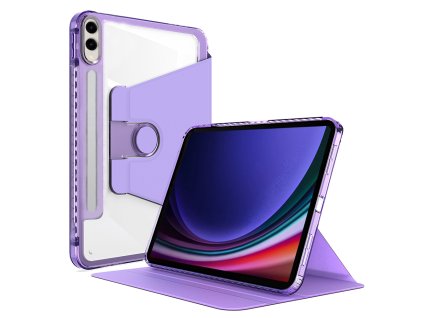30607 techsuit crystal vision puzdro pre samsung galaxy tab s9 ultra fialova