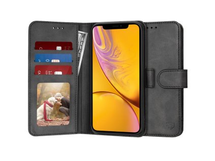 37462 techsuit diary book otvaracie ochranne puzdro iphone xr cierne