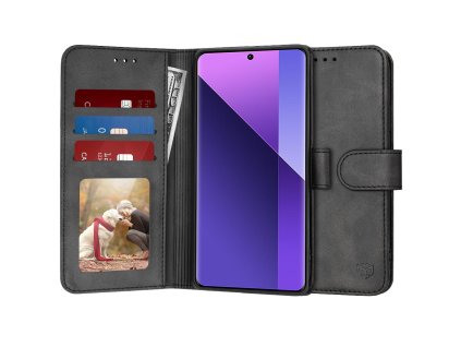52230 techsuit diary book puzdro pre xiaomi redmi note 13 pro 5g cierne black