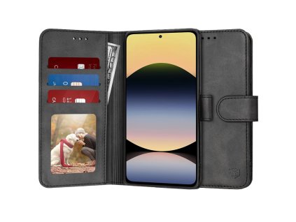 53010 2 techsuit diary book puzdro pre xiaomi redmi note 14 5g cierne black
