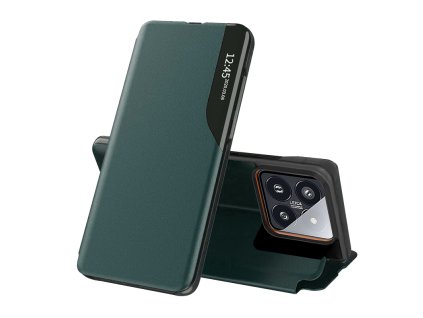 32440 techsuit efold seria otvaraci ochranny obal xiaomi 14 pro tmavo zelena