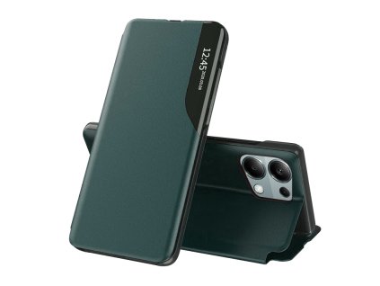 32623 techsuit efold seria otvaraci ochranny obal xiaomi redmi note 13 pro 4g poco m6 pro 4g tmavo zelena