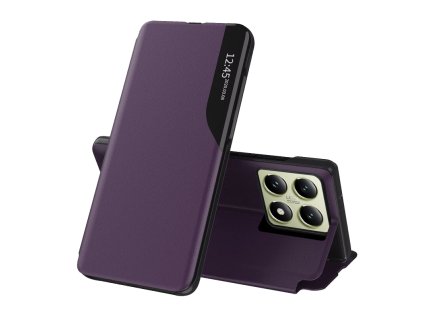 49122 techsuit efold series knizkovy obal xiaomi 14t fialovy