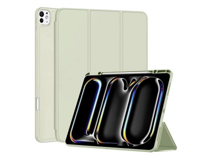 47688 techsuit flex trifold s drziakom na pero puzdro na ipad pro 13 2024 matcha zelena