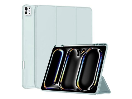 47673 techsuit flex trifold s drziakom na pero puzdro na ipad pro 13 2024 nebeska modra
