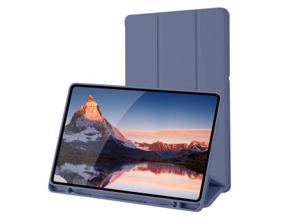 32134 techsuit flex trifold ochranne puzdro s drziakom na pero samsung galaxy tab s6 lite 2020 2022 2024 fialova
