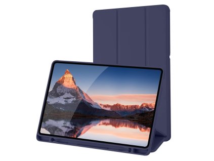 32131 techsuit flex trifold ochranne puzdro s drziakom na pero samsung galaxy tab s6 lite 2020 2022 2024 tamvo modra