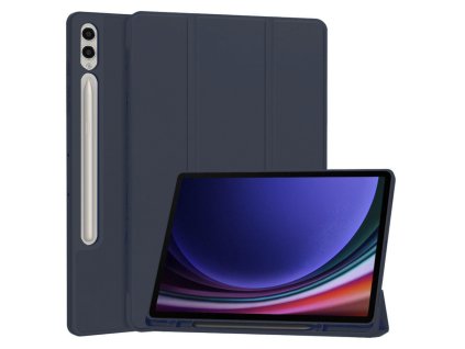 32095 techsuit flex trifold ochranne puzdro s drziakom na pero samsung galaxy tab s9 plus tamvo modra