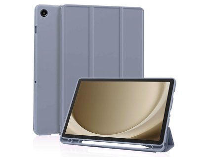35467 techsuit flex trifold puzdro s drziakom na ceruzku samsung galaxy tab a9 plus fialove