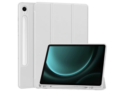 35443 techsuit flex trifold puzdro s drziakom na ceruzku samsung galaxy tab s9 fe sive