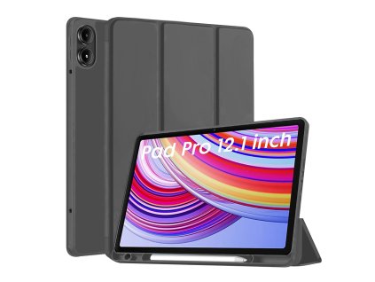 35683 2 techsuit flex trifold puzdro s drziakom na ceruzku xiaomi redmi pad pro poco pad cierne