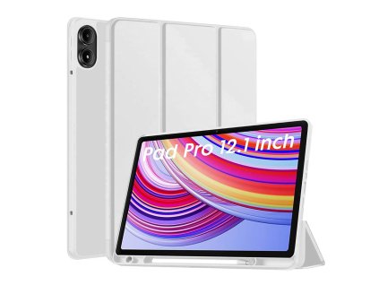35695 2 techsuit flex trifold puzdro s drziakom na ceruzku xiaomi redmi pad pro poco pad sive