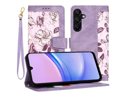 57942 techsuit flipcraft kryt pre samsung galaxy a15 4g a15 5g tajomna fialova