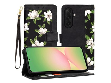 58155 4 techsuit flipcraft kryt pre samsung galaxy a56 5g flowers of the dawn