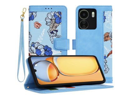 42234 techsuit flipcraft otvaraci obal pre xiaomi redmi 13c 4g poco c65 ziariva modra