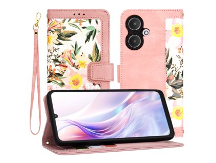 42294 techsuit flipcraft otvaraci obal pre xiaomi redmi 13c 5g poco m6 sladka ruzova