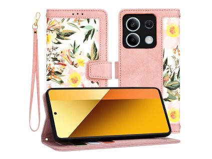 36904 techsuit flipcraft otvaracie ochranne puzdro xiaomi redmi note 13 5g srdieckova ruzova