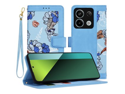 36919 techsuit flipcraft otvaracie ochranne puzdro xiaomi redmi note 13 pro 5g poco x6 ziariva modra