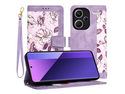 36934 techsuit flipcraft otvaracie ochranne puzdro xiaomi redmi note 13 pro 5g tajomna fialova