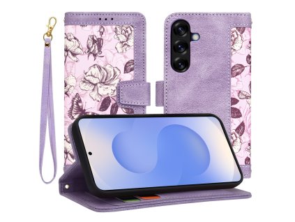 52707 6 techsuit flipcraft puzdro pre samsung galaxy s25 fialove mysterious purple
