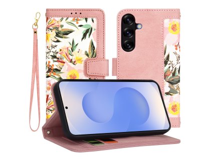52701 6 techsuit flipcraft puzdro pre samsung galaxy s25 ruzove sweetheart pink