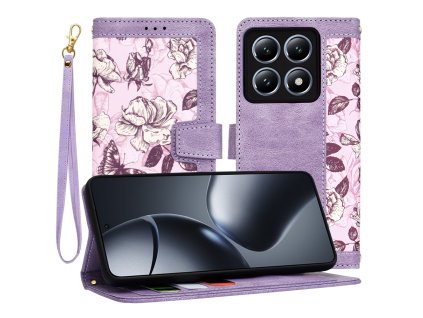 52524 techsuit flipcraft puzdro pre xiaomi 14t pro fialove mysterious purple
