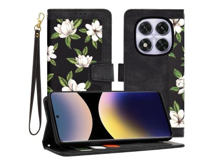 49455 5 techsuit flipcraft stylovy obal xiaomi redmi note 14 pro poco x7 flowers of the dawn
