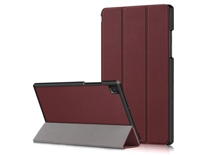 6826 techsuit foldpro ochranne puzdro pre samsung galaxy tab a7 10 4 2020 2022 tmavo cervena