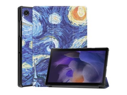 28121 techsuit foldpro ochranne puzdro pre samsung galaxy tab a8 10 5 2021 starry night