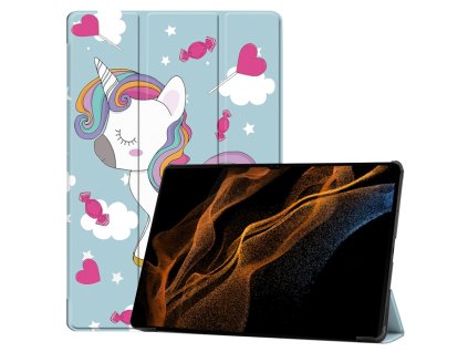 28154 2 techsuit foldpro ochranne puzdro pre samsung galaxy tab s8 ultra s9 ultra unicorn