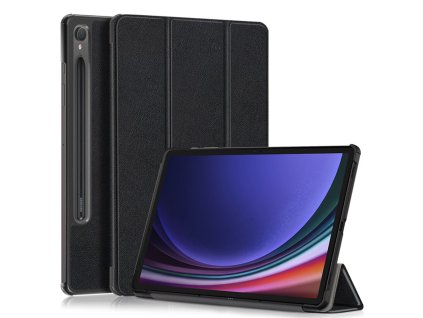 27989 techsuit foldpro ochranne puzdro pre samsung galaxy tab s9 s9 fe cierna