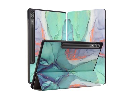 28205 5 techsuit foldpro ochranne puzdro pre samsung galaxy tab s9 plus s9 fe plus green time