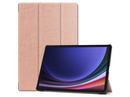 28202 techsuit foldpro ochranne puzdro pre samsung galaxy tab s9 plus s9 fe plus ruzove zlata