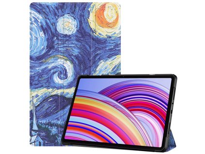 35677 techsuit foldpro otvaracie ochranne puzdro xiaomi redmi pad pro poco pad hviezdna noc