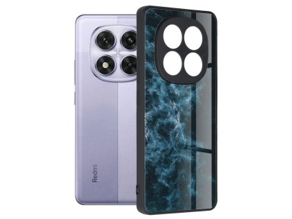 54306 3 techsuit glaze series kryt pre xiaomi redmi note 14 pro 5g poco x7 modra nebula