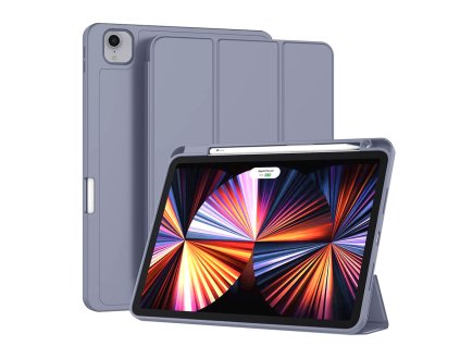 57738 techsuit knizkove puzdro flex trifold s drziakom na stylus pre ipad pro 11 2018 2020 2021 2022 fialove