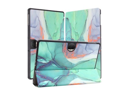 57513 5 techsuit knizkove puzdro foldpro pre honor pad 9 zelene