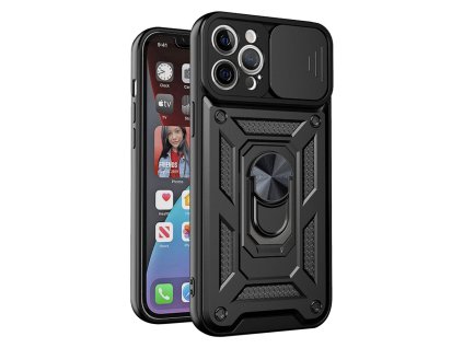 56601 techsuit kryt camshield series pre iphone 12 pro max cierny