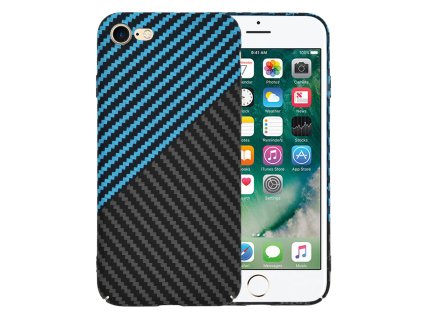 56955 techsuit kryt carbonite fibershell pre iphone 7 iphone 8 iphone se 2 se 2020 iphone se 3 se 2022 modra pulse