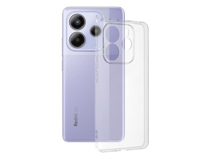 56535 techsuit kryt clear silicone pre xiaomi redmi note 14 5g priehladny