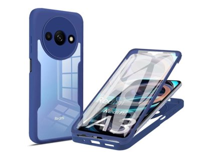 56766 techsuit kryt colorverse 360 ochranne sklo pre xiaomi redmi a3 redmi a3x modry