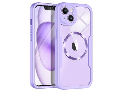 57087 techsuit kryt colorverse 360 magsafe ochranne sklo pre iphone 13 fialovy