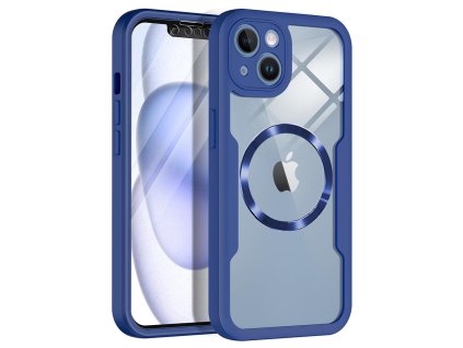 57084 techsuit kryt colorverse 360 magsafe ochranne sklo pre iphone 13 modry