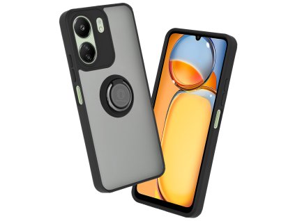 56628 7 techsuit kryt glinth pre xiaomi redmi 13c 4g poco c65 cierny